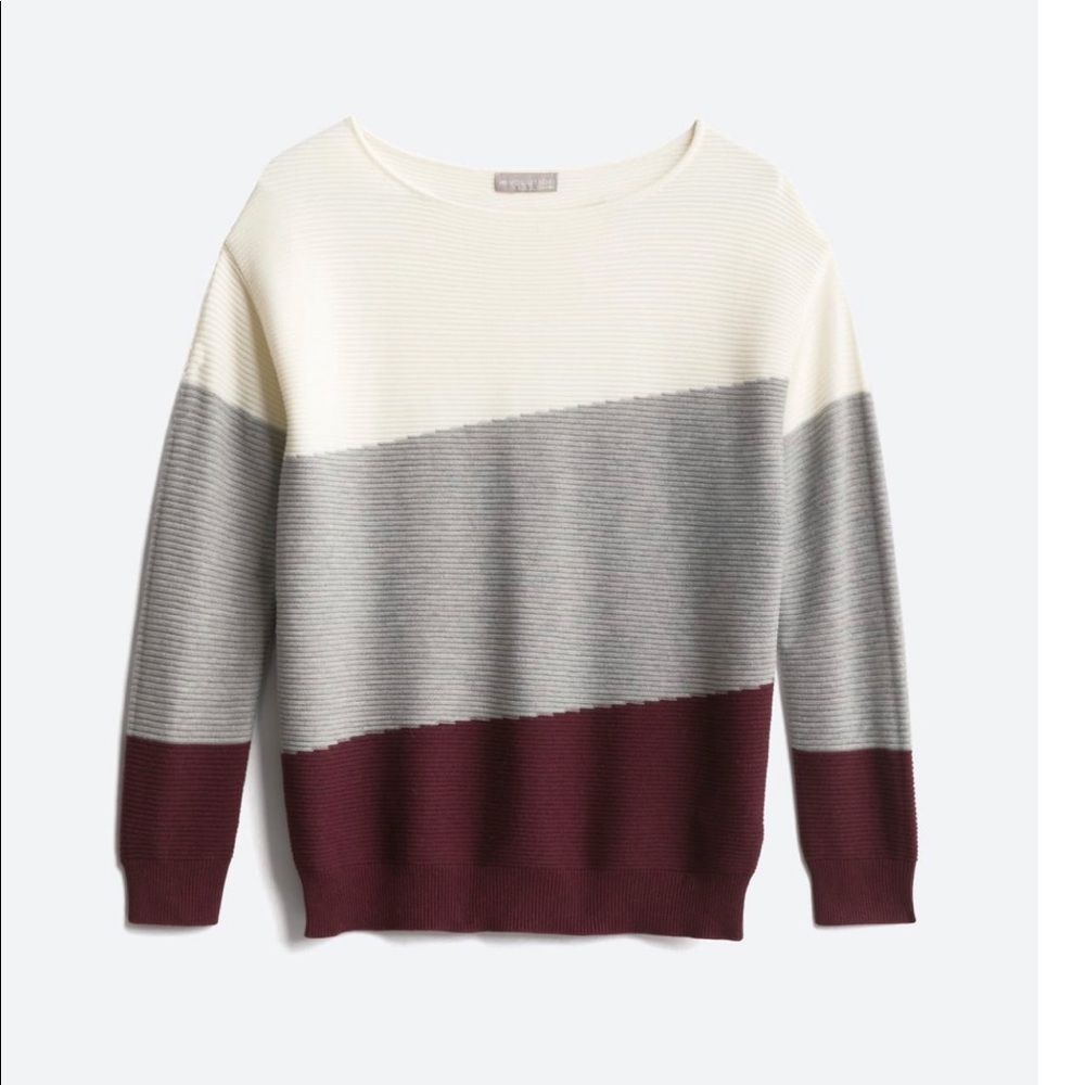 Tarley Color Block Pullover Sweater